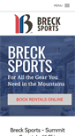 Mobile Screenshot of breckenridgesports.com